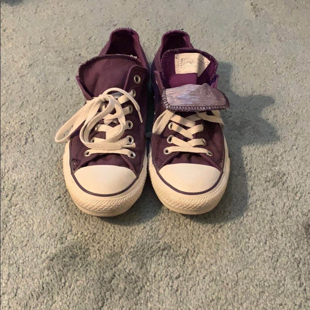 Purple converse